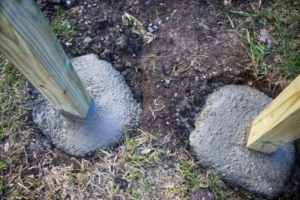 Post Hole Excavation in Danbury