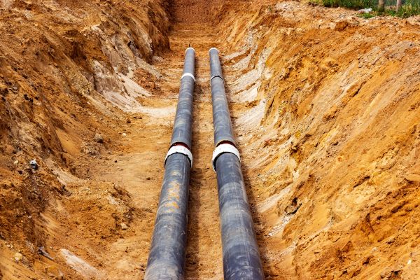 Cost of Water Line Trenching in Danbury