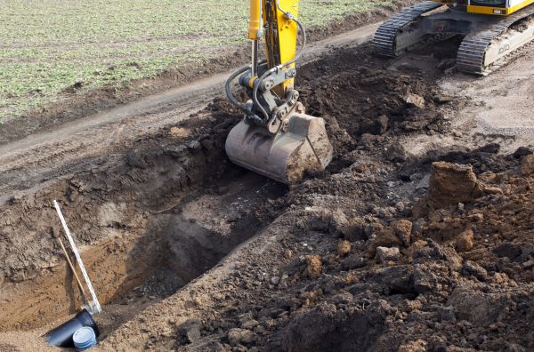 Backhoe Trenching in Danbury