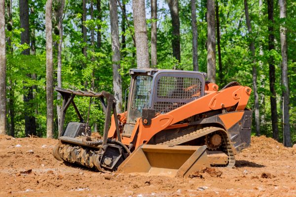 Bulldozer Land Leveling in Danbury