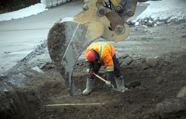 Drain Excavation in Danbury