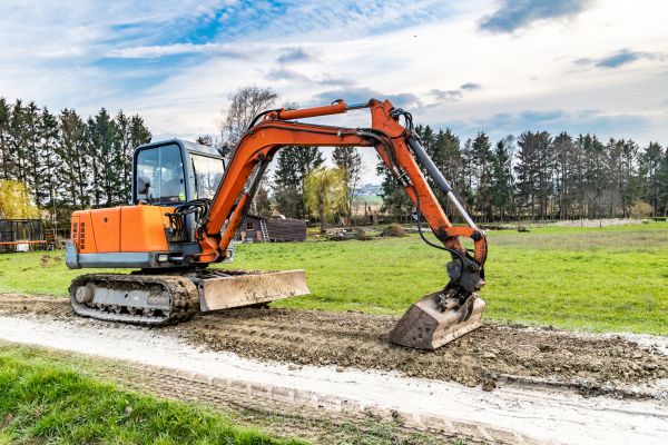 Dirt Road Leveling in Danbury