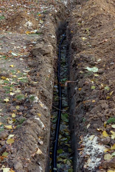 Cable Line Trenching in Danbury