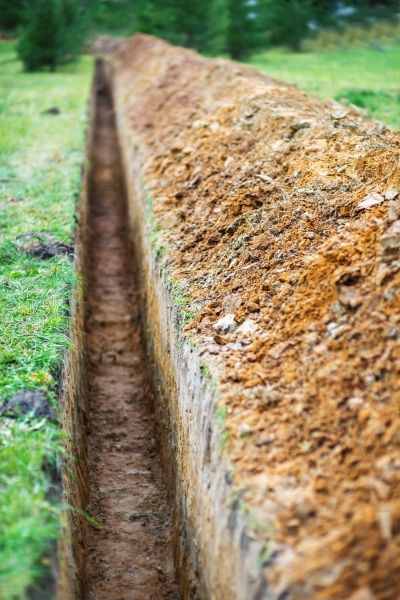 Power Line Trenching in Danbury